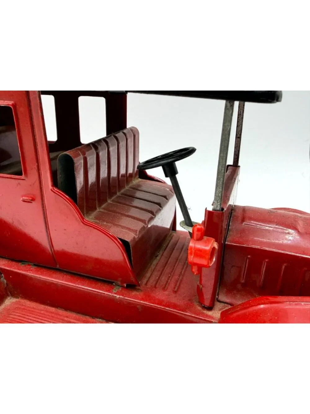 Vintage Bandai 1915 Ford Model T Tin Litho Friction Toy Car